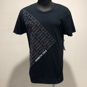 Flashy Kenneth Cole New York Black T-Shirt